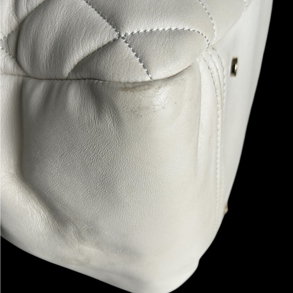 Kate Spade Off-White Quilted Tote Bag - Picture 7 of 13